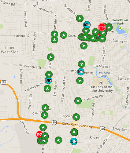 GPSTracking_History - Efficient Fleets GPS Tracking